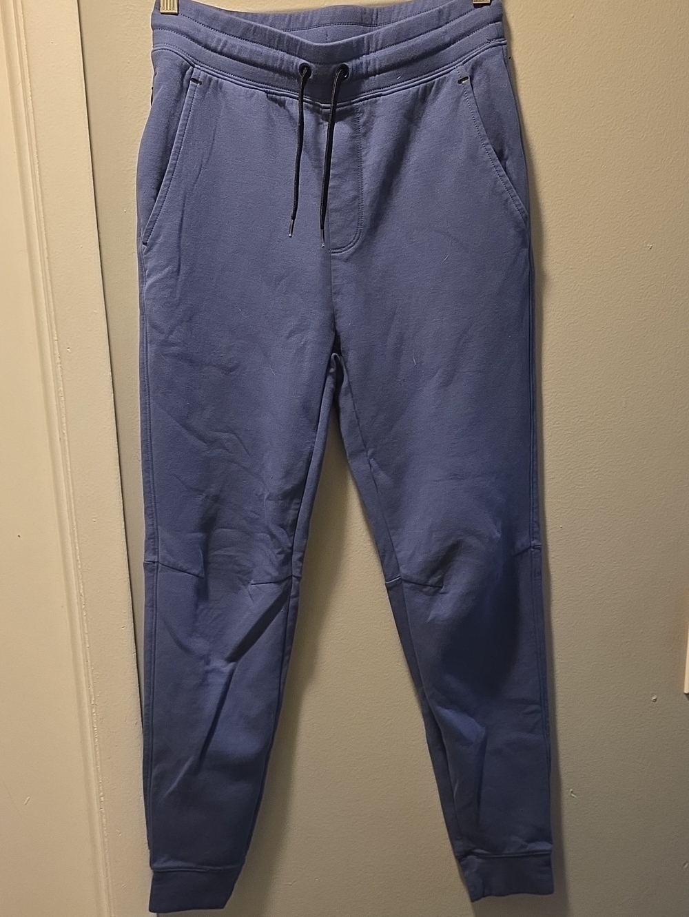 GAP Men's Slate Blue Jogger Sweatpants with Drawstring